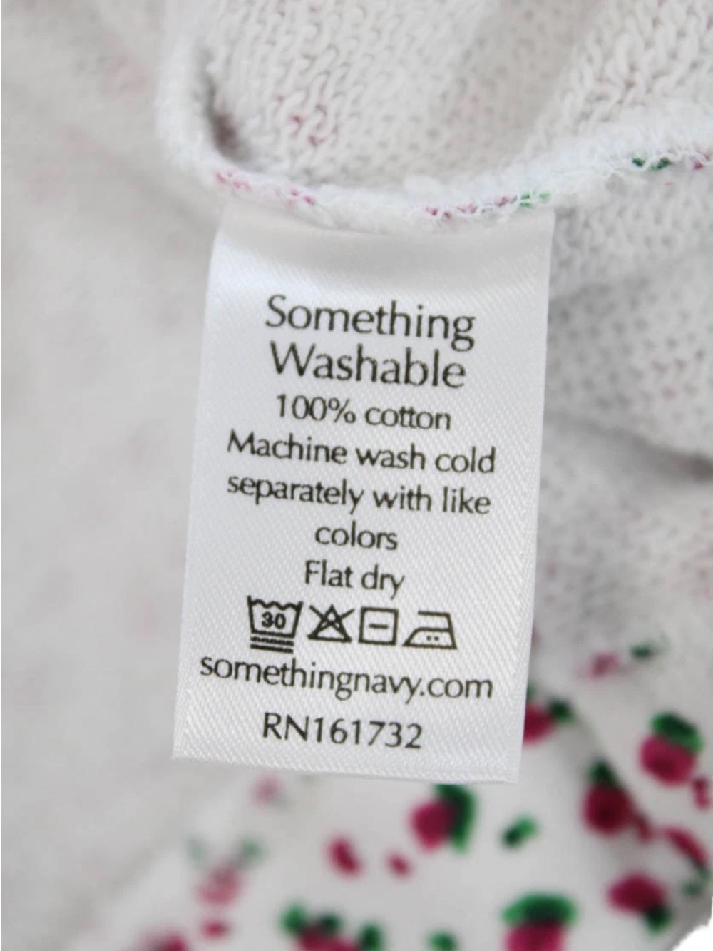 Something Navy ‘Rachel’ Hoodie Sweatshirt in Floral Print Size XS - Picture 5 of 7